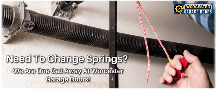 Broken Garage Door Spring Worcester